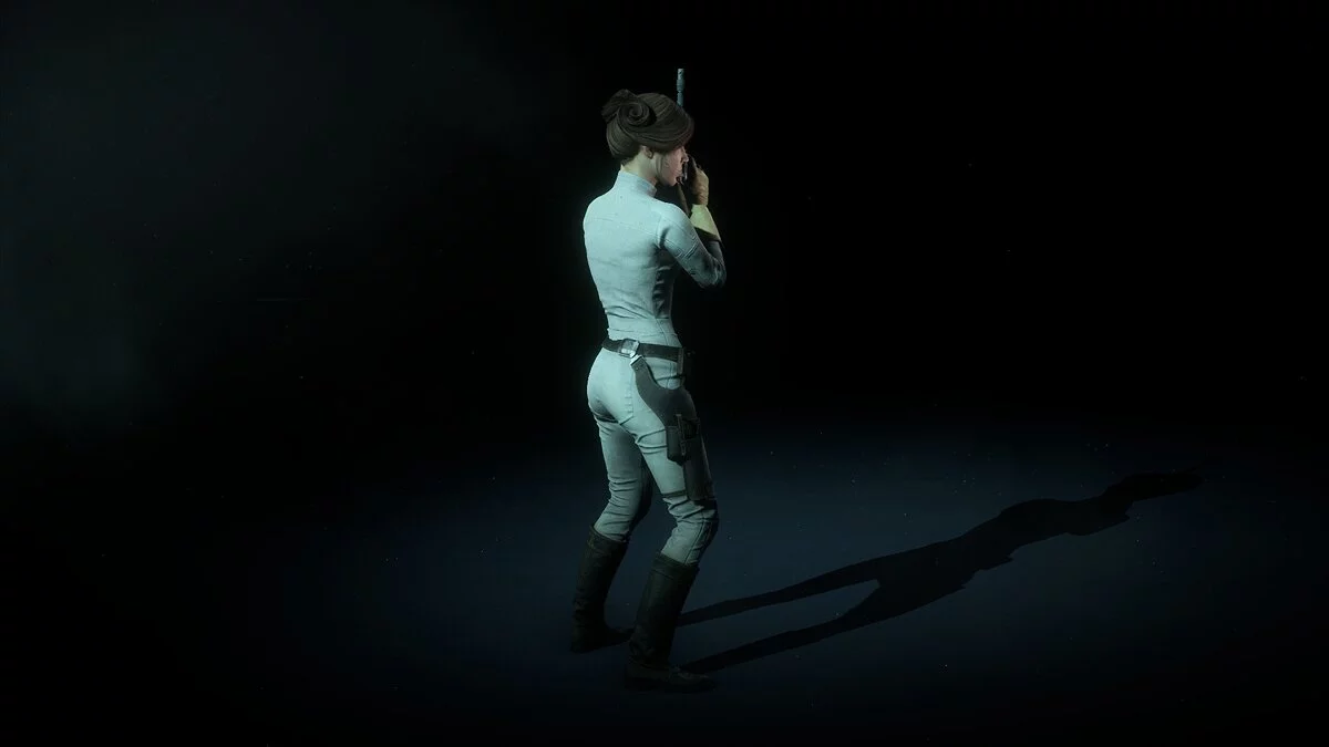 Star Wars: Battlefront 2 — Лея без жилета