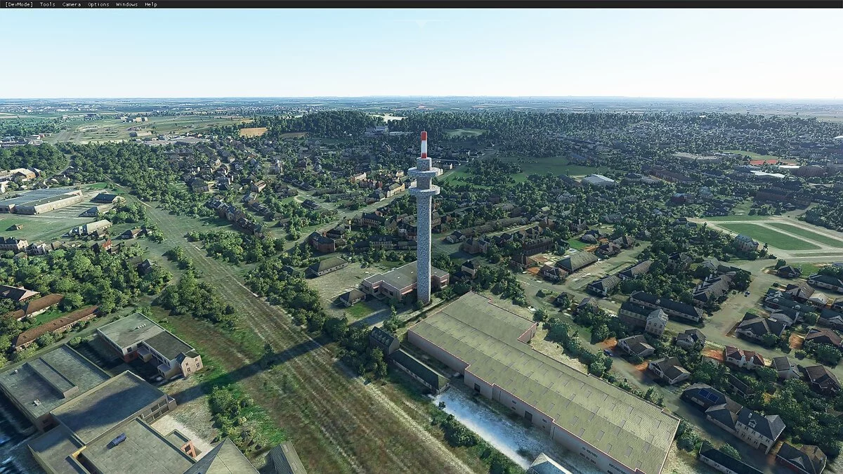 Microsoft Flight Simulator — Достопримечательности Рейна