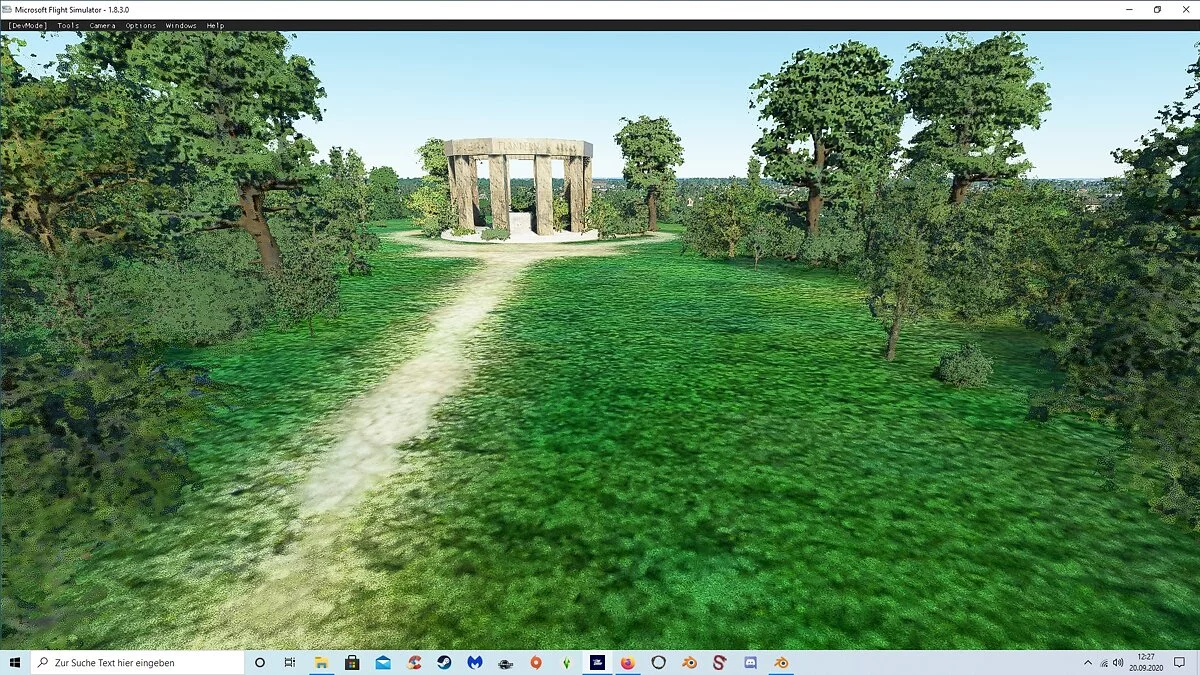 Microsoft Flight Simulator — Достопримечательности Рейна