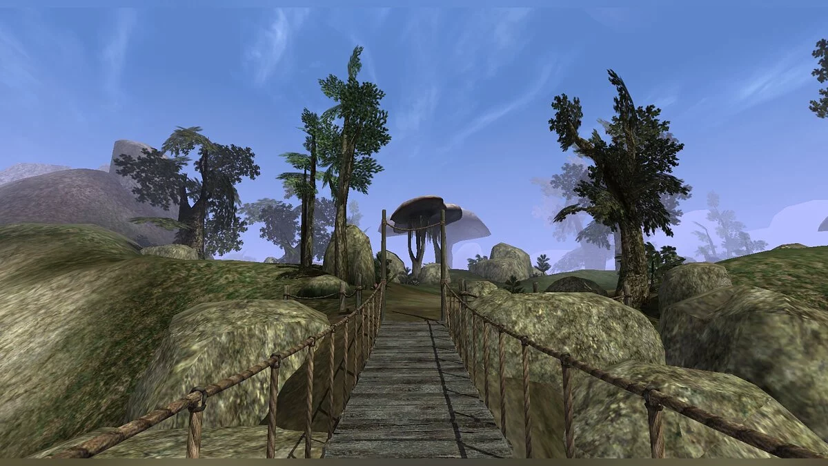 Elder Scrolls 3: Morrowind — Улучшенные веревочные мосты