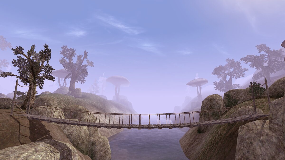 Elder Scrolls 3: Morrowind — Улучшенные веревочные мосты