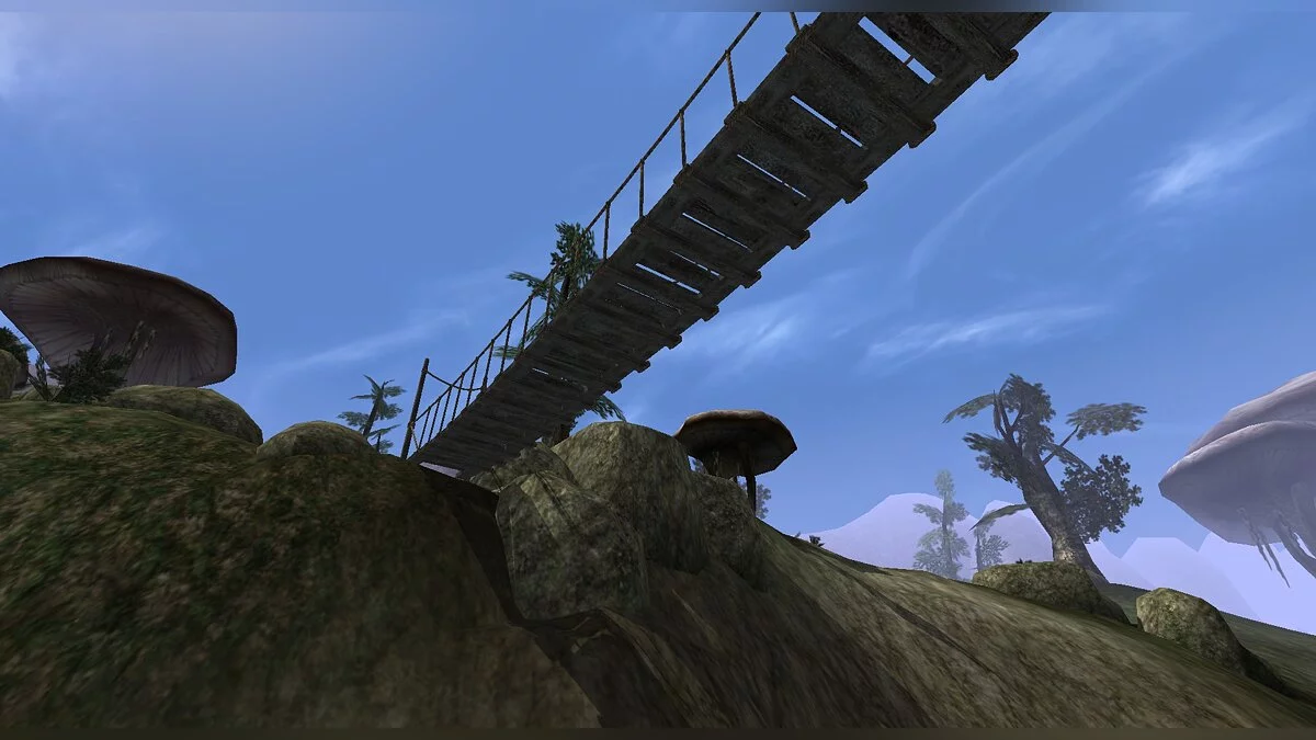 Elder Scrolls 3: Morrowind — Улучшенные веревочные мосты