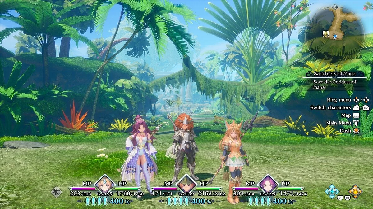 Trials of Mana — Посетите старые районы