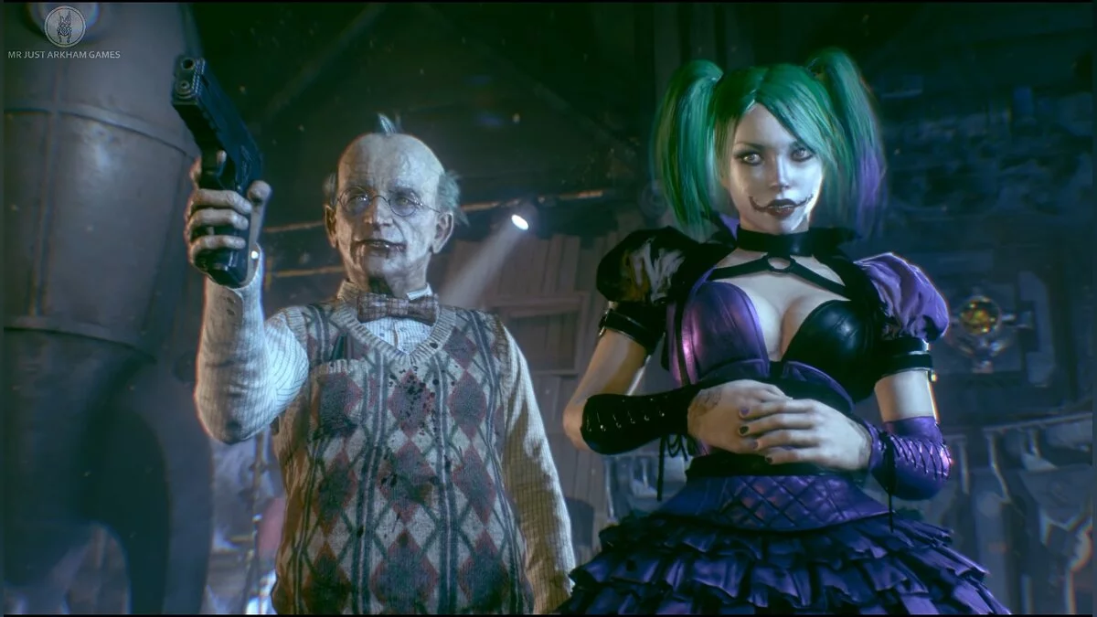 Batman: Arkham Knight Game of the Year Edition — Харли Квинн в стиле Джокера