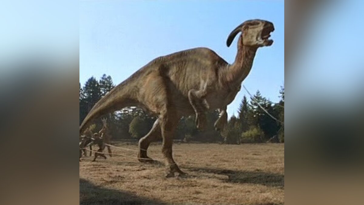 Jurassic World Evolution — Новые звуки для паразауролофа