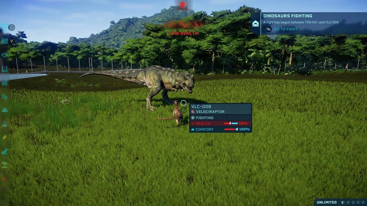 Jurassic World Evolution — Усложнение комфорта