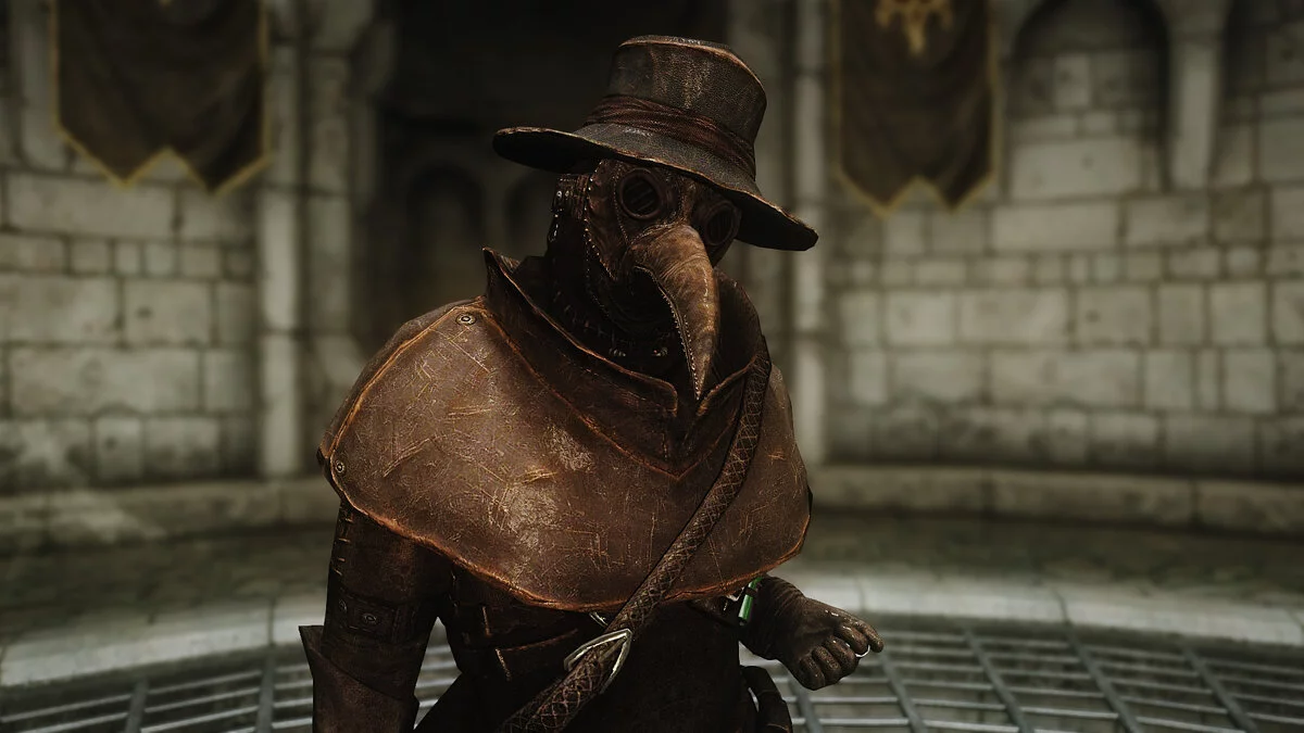Elder Scrolls 5: Skyrim Special Edition — Одежда чумного доктора