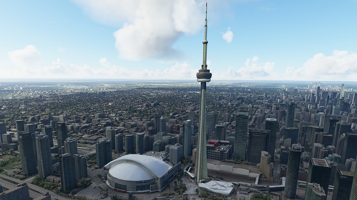 Microsoft Flight Simulator — Улучшения Торонто