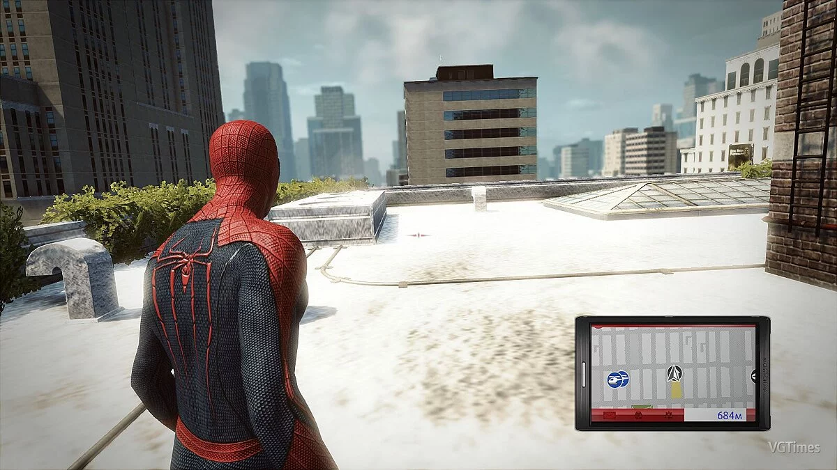 The Amazing Spider-Man — Снег в Нью-Йорке