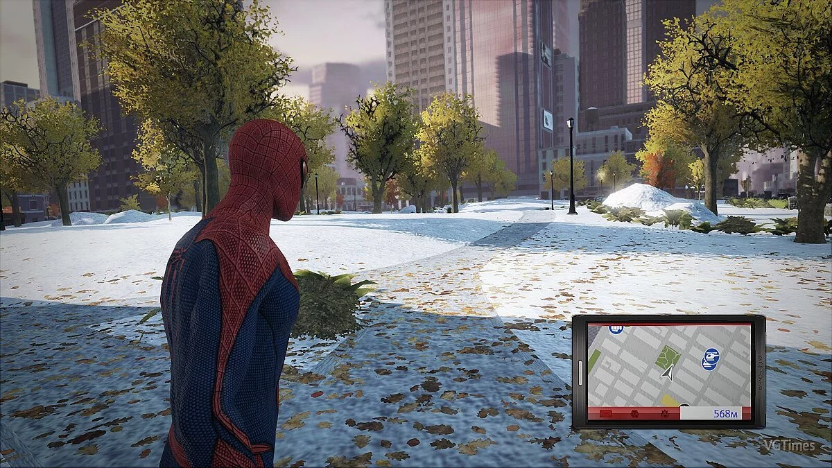 The Amazing Spider-Man — Снег в Нью-Йорке