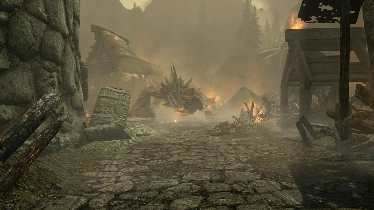 Elder Scrolls 5: Skyrim Special Edition — Огненный призрак Алдуин