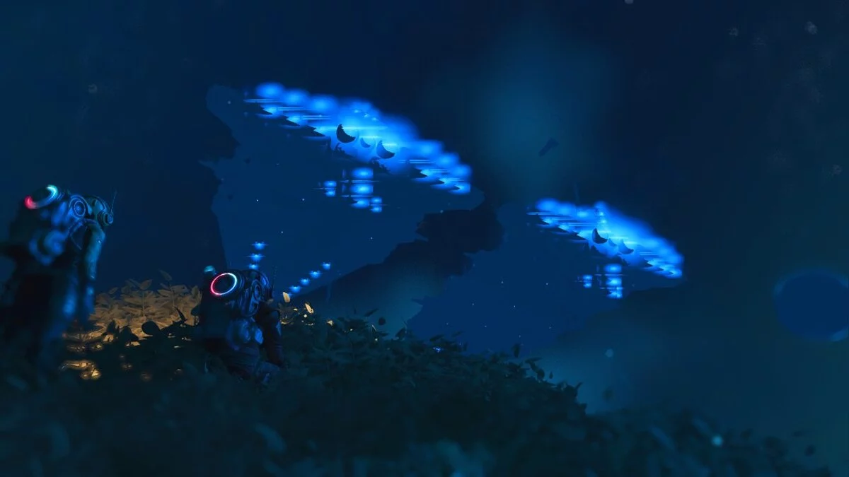 No Man&#039;s Sky — Несколько грузовых кораблей в одной системе