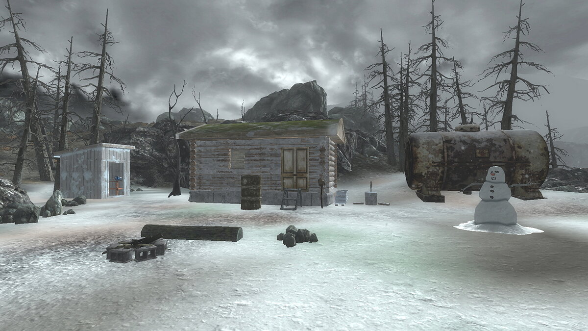 Fallout 3 — Зимний домик