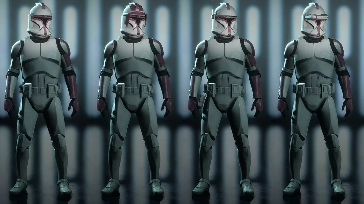 Star Wars: Battlefront 2 — Розовые клоны (212 батальон)