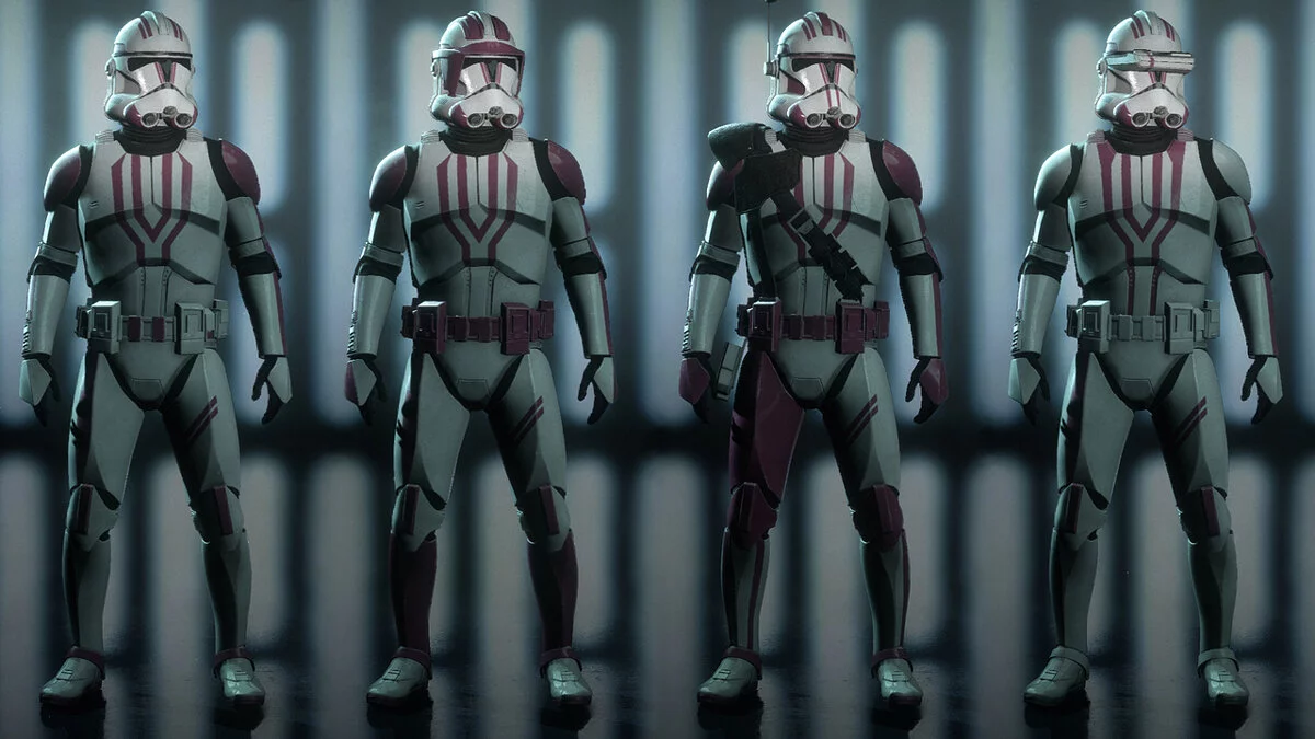 Star Wars: Battlefront 2 — Розовые клоны (212 батальон)