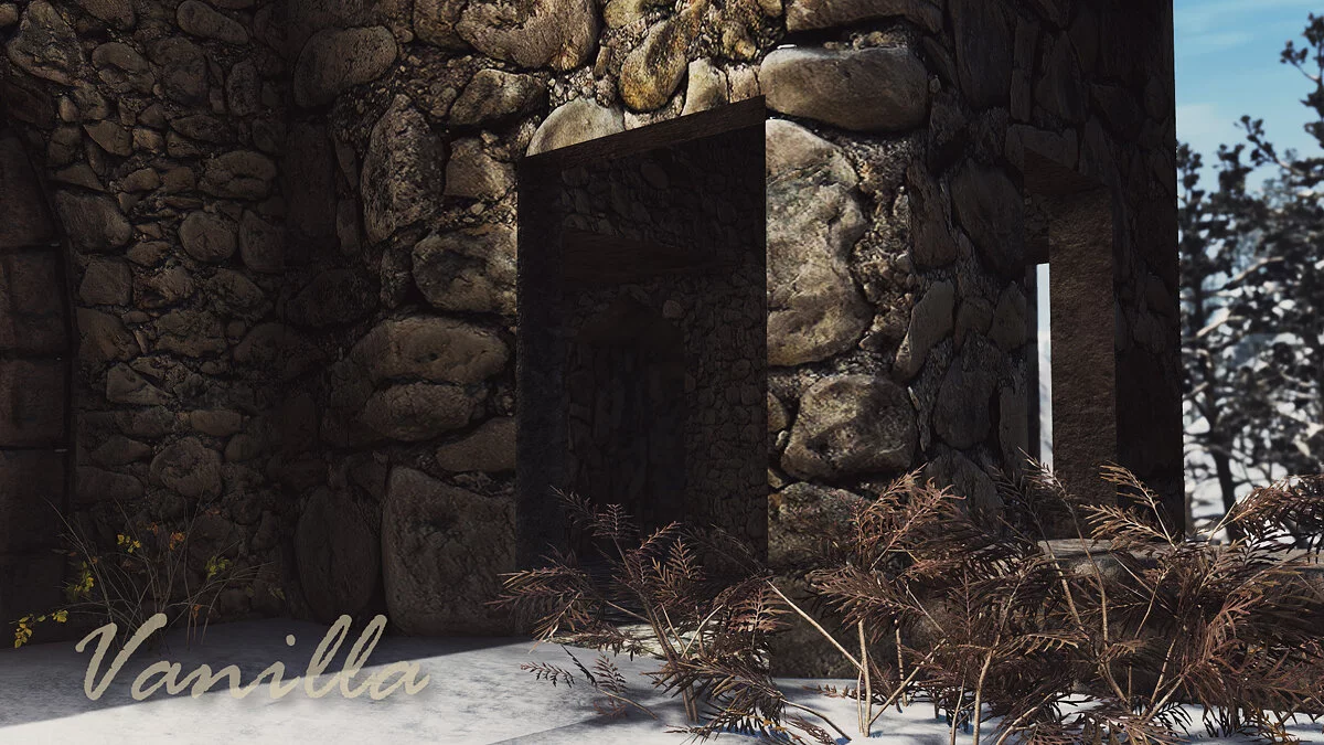 Elder Scrolls 5: Skyrim Special Edition — Арки и двери моста в Виндехельме