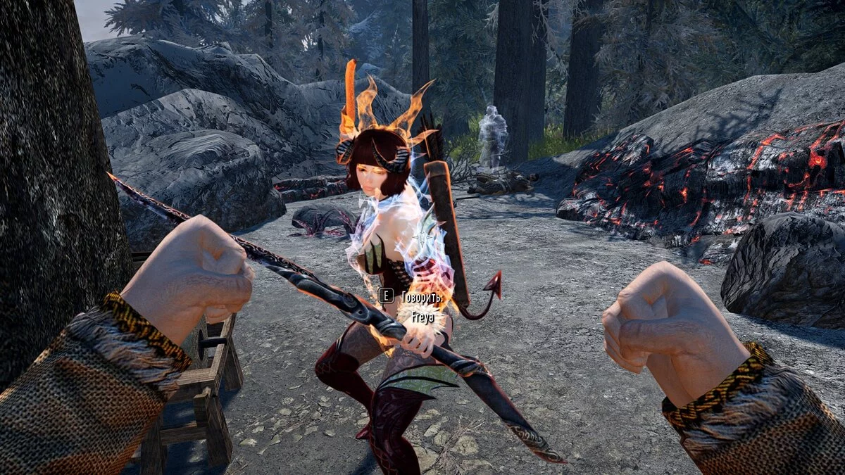 Elder Scrolls 5: Skyrim Special Edition — Фрейя - воин с парными мечами