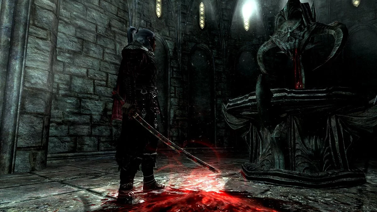 Elder Scrolls 5: Skyrim Special Edition — Меч Харкона в ножнах