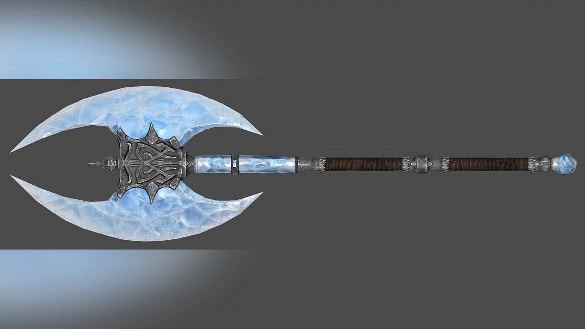 The Elder Scrolls 5: Skyrim Legendary Edition — Тонкий сталгримовый боевой топор