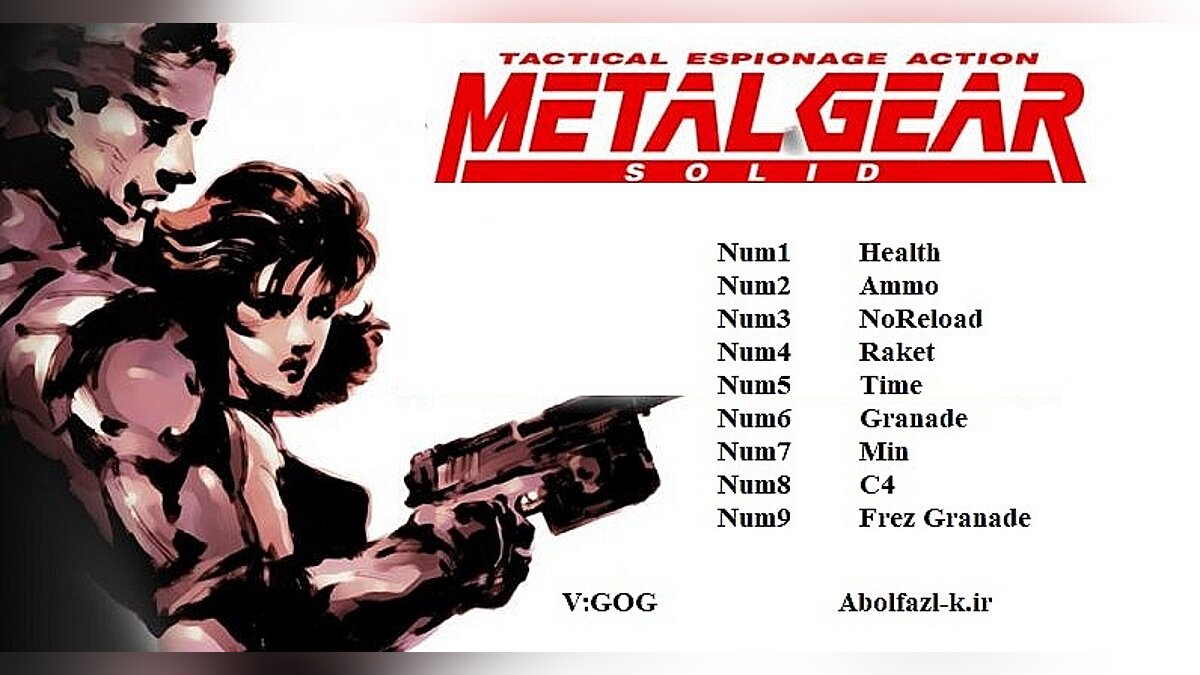 Metal Gear Solid — Трейнер (+9) [1.0 / GOG]