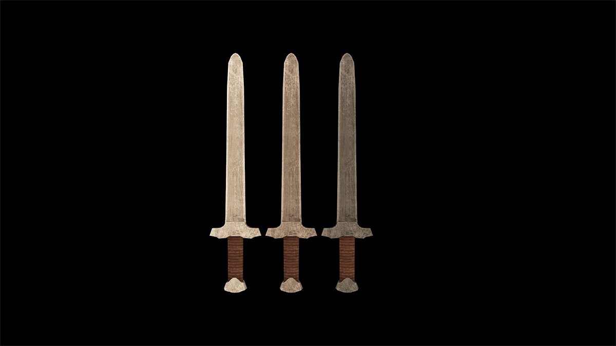 The Elder Scrolls 5: Skyrim Legendary Edition — HD деревянные мечи