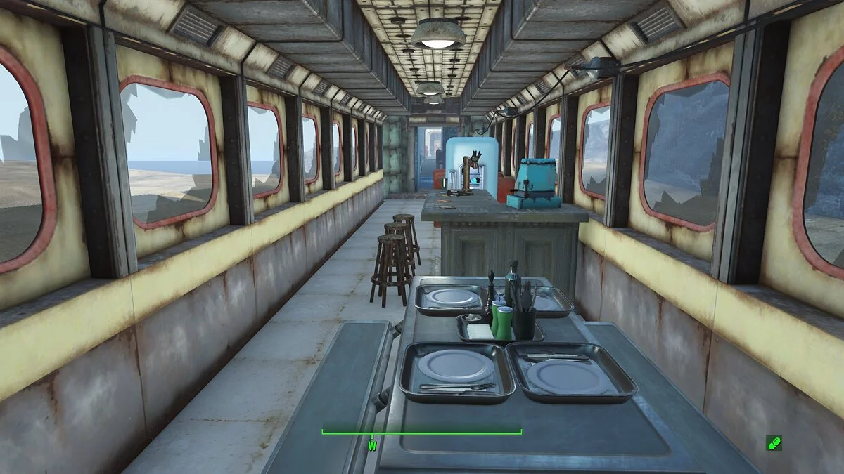 Fallout 4: Game of the Year Edition — Поезд-поселение