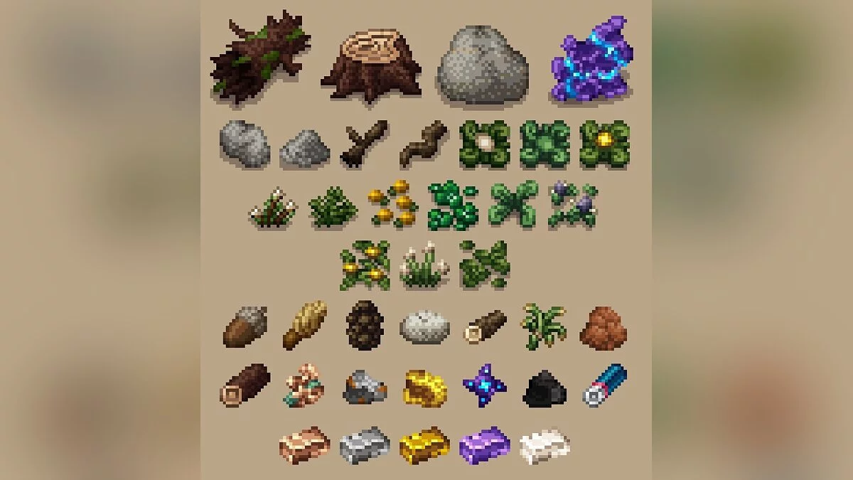 Stardew Valley — Реалистичные ресурсы