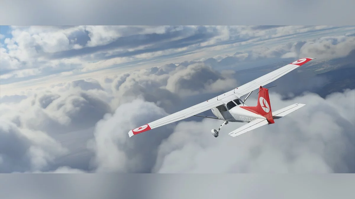 Microsoft Flight Simulator — Раскраска в стиле турецкой летной академии для C172