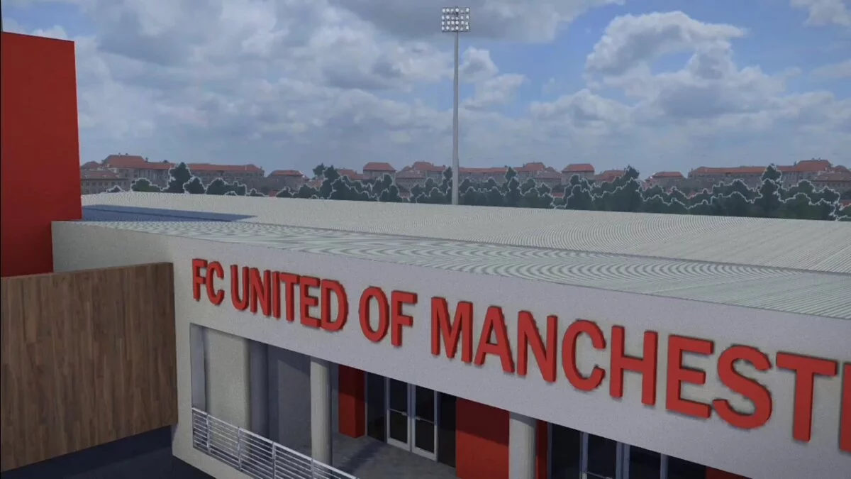 Pro Evolution Soccer 2017 — Бродхаст Парк - ФК Манчестер Юнайтед 