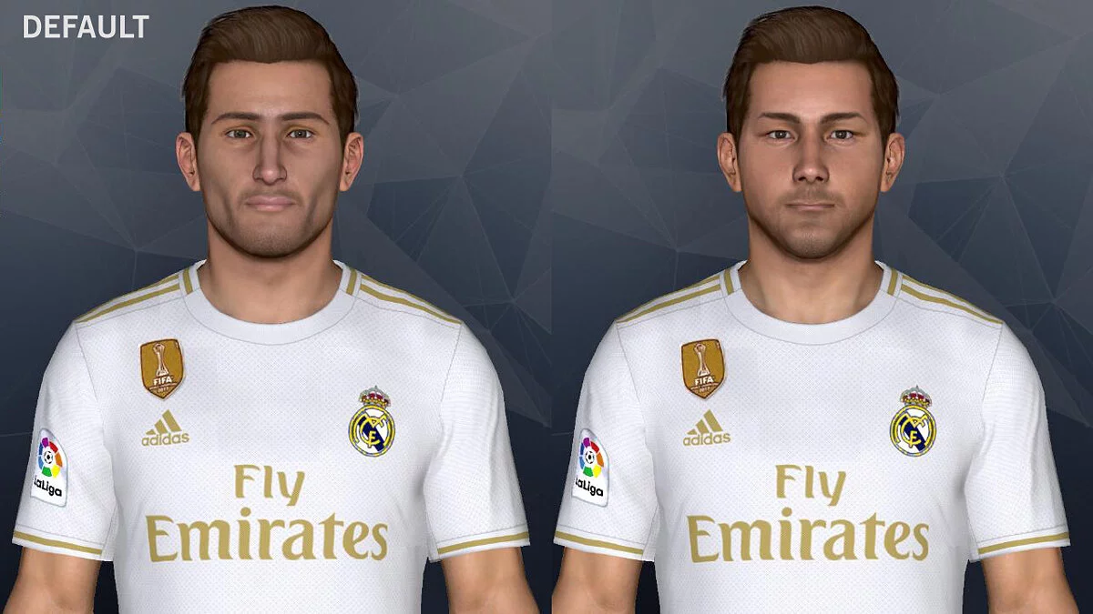 Pro Evolution Soccer 2017 — Улучшенные лица