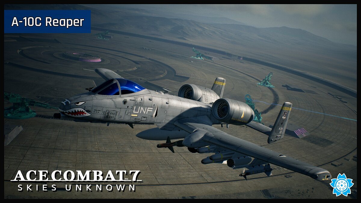 Ace Combat 7: Skies Unknown — Раскраска Жнец для самолета A-10C
