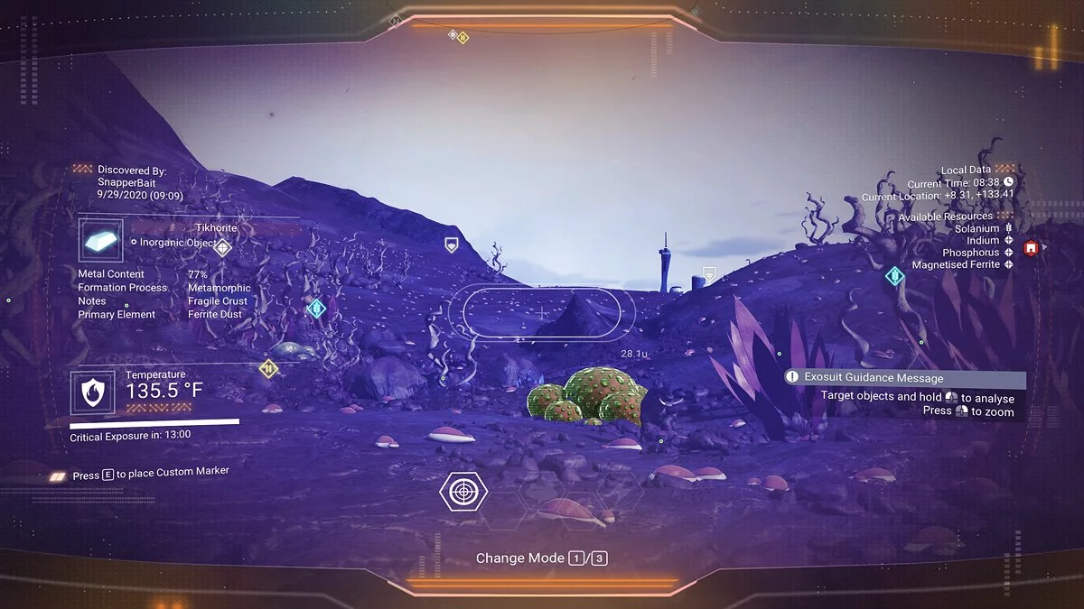 No Man&#039;s Sky — Быстрое сканирование