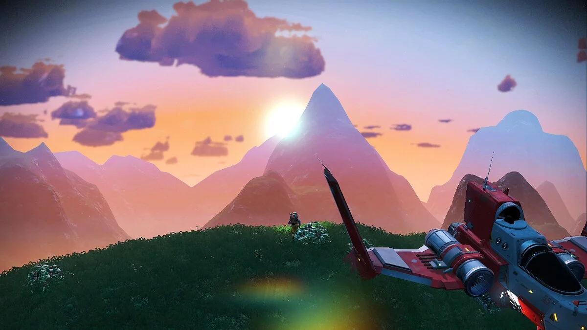 No Man&#039;s Sky — Улучшенная детализация планет