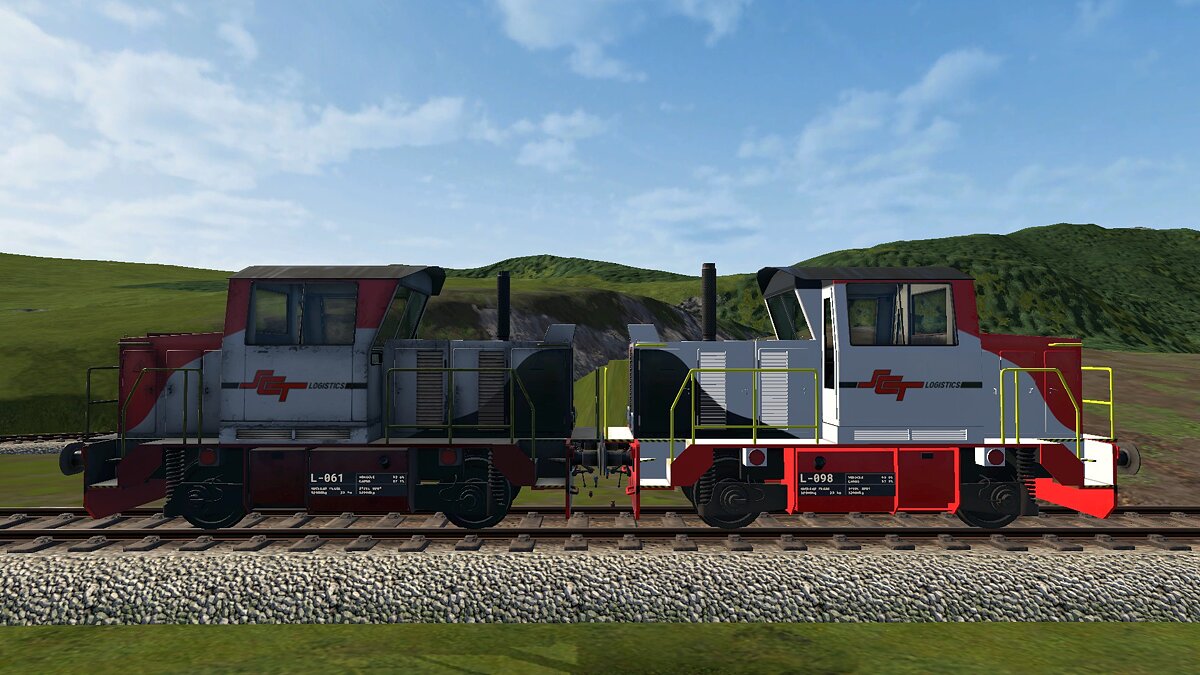 Derail Valley — Раскраска для локомотива в стиле компании SCT Logistics