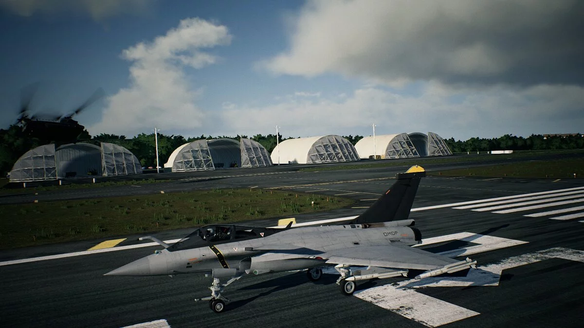 Ace Combat 7: Skies Unknown — Раскраска для самолета Rafale M  на основе эскадрильи Wardog