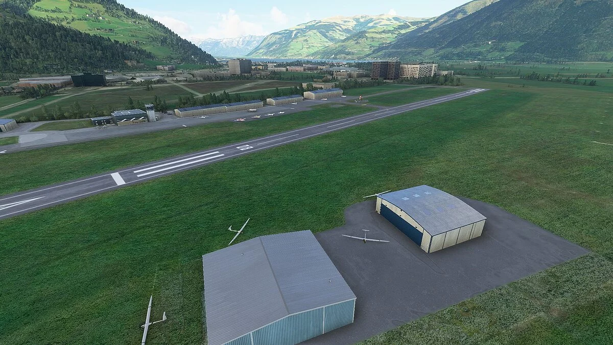 Microsoft Flight Simulator — Аэропорт Целль-ам-Зее