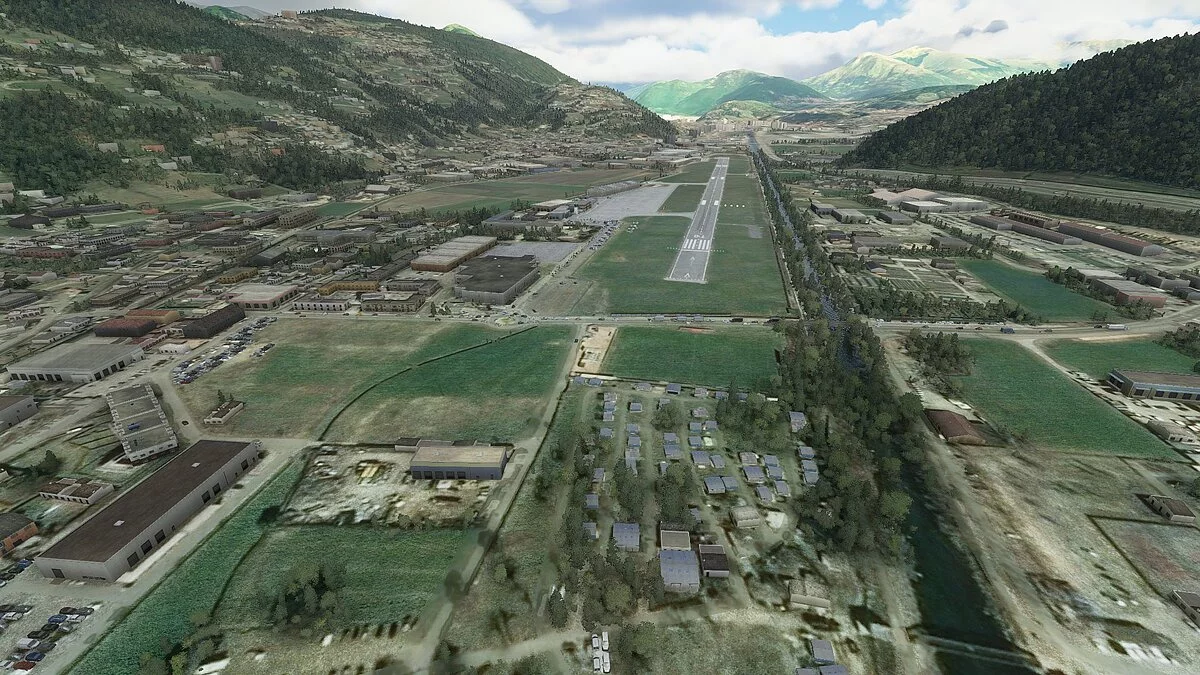 Microsoft Flight Simulator — Аэропорт Лугано-Аньо