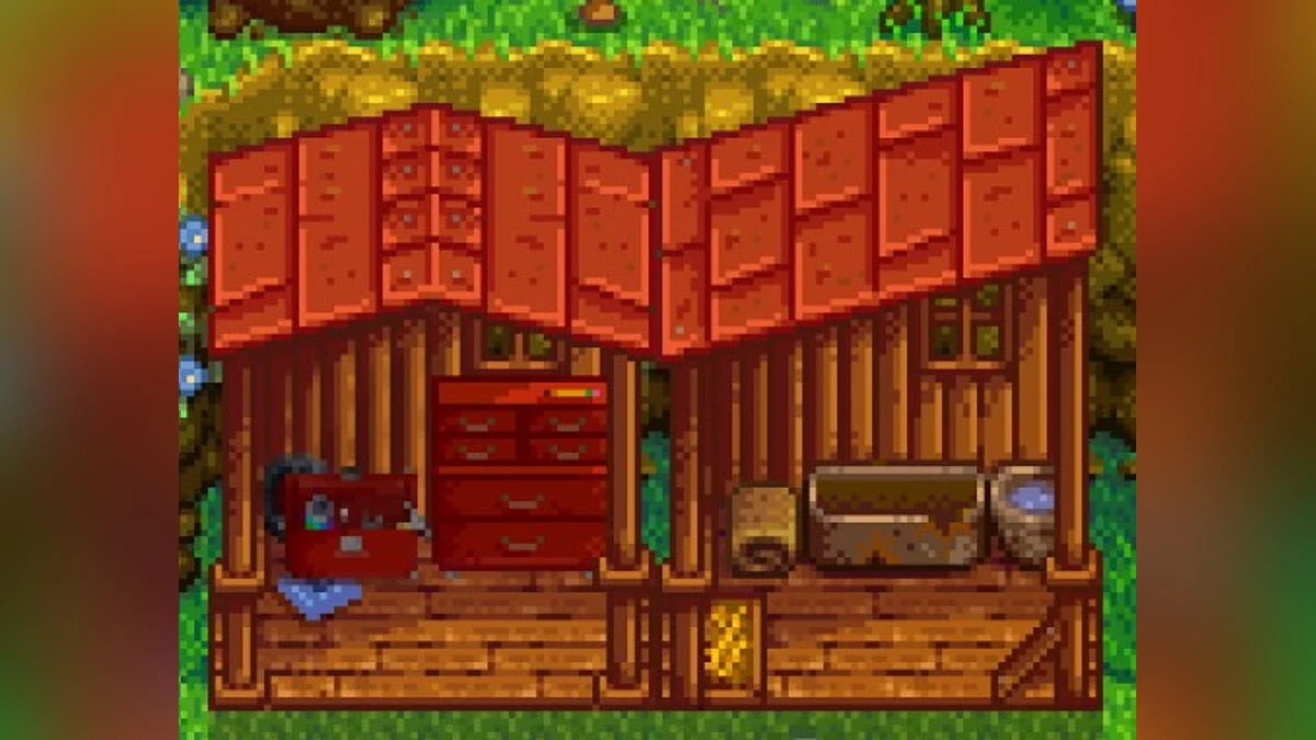 Stardew Valley — Деревенский гараж для трактора