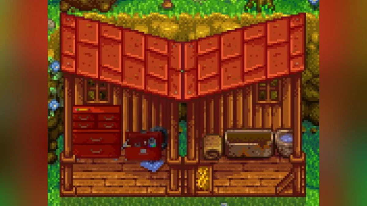Stardew Valley — Деревенский гараж для трактора