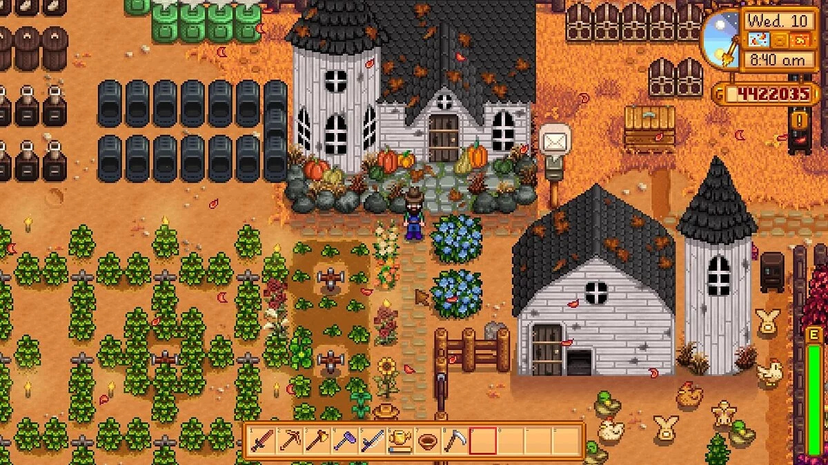 Stardew Valley — Гараж стиле Гудзон-Вэлли