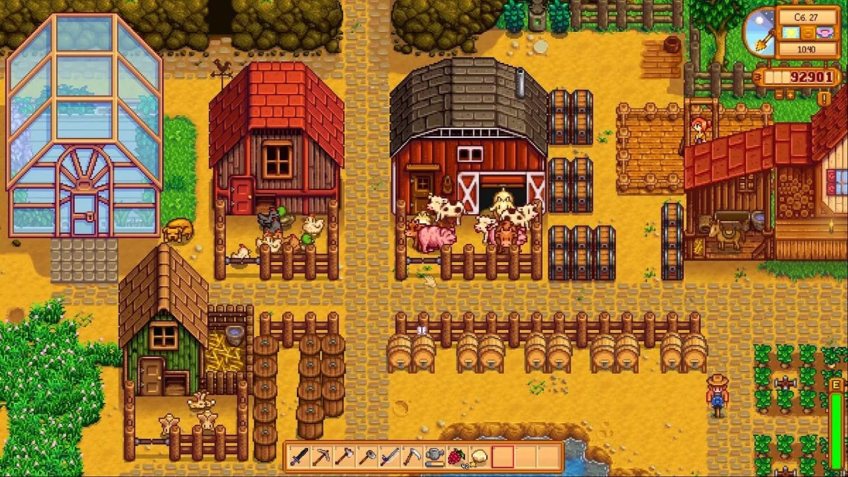 Stardew Valley — Гараж в викторианском стиле