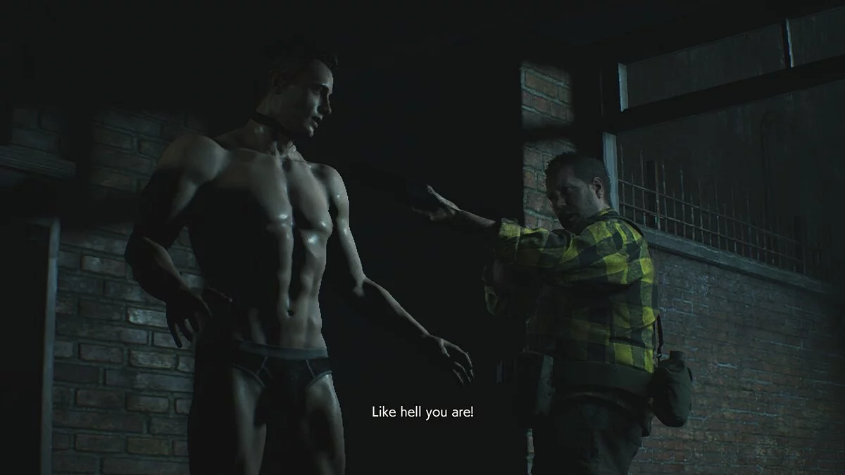Resident Evil 2 — Леон в трусах