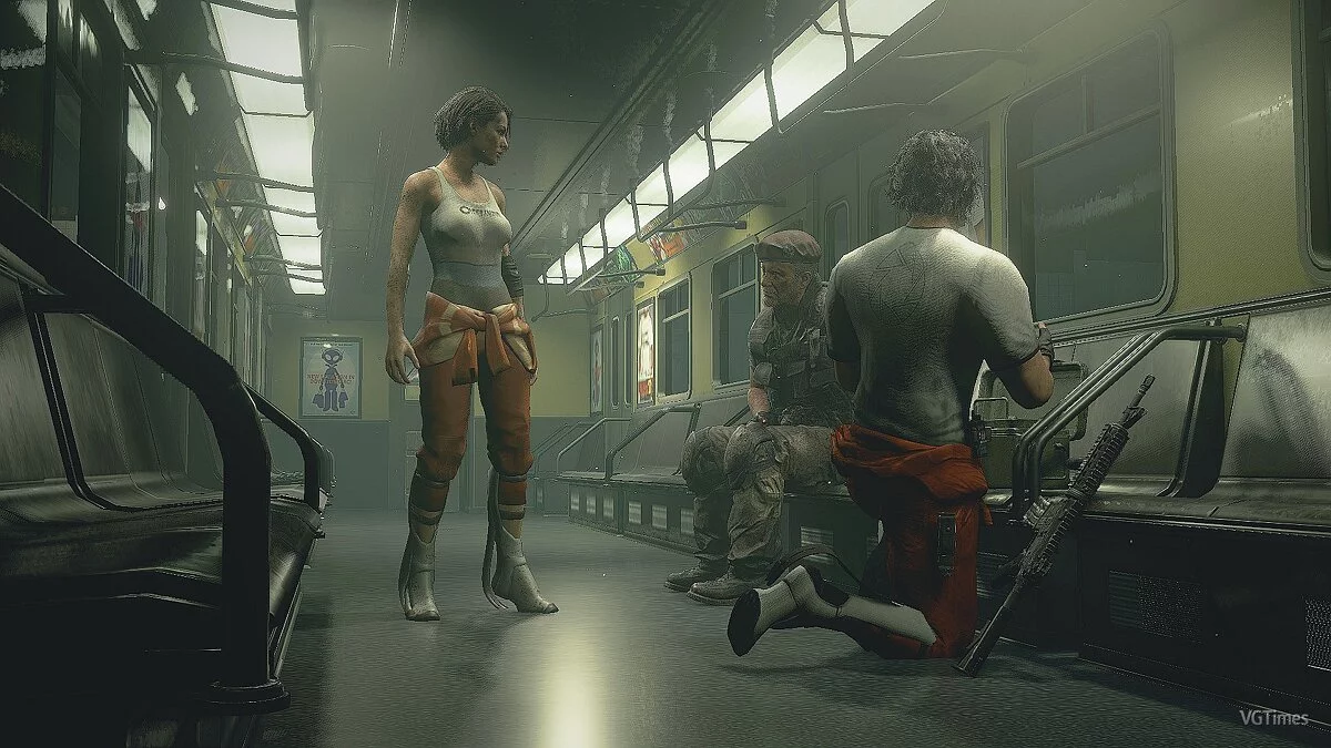 Resident Evil 3 — Костюмы из Portal для Джилл и Карлоса