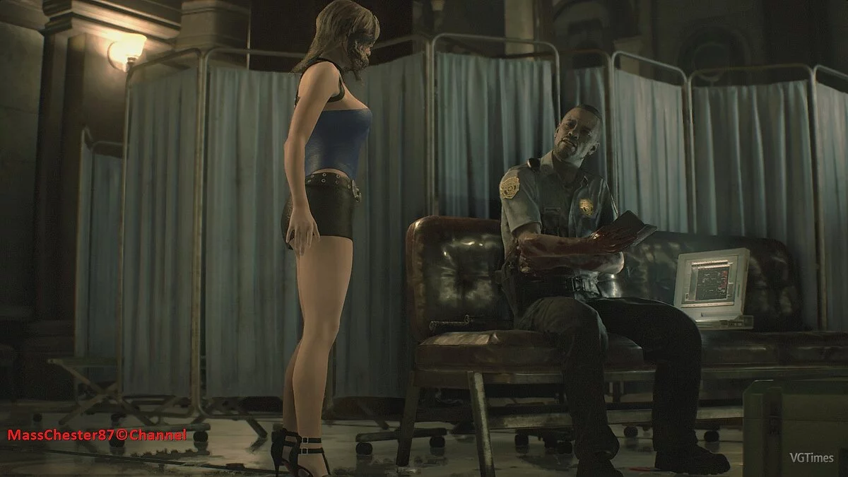 Resident Evil 2 — Клэр в классическом костюме Джилл