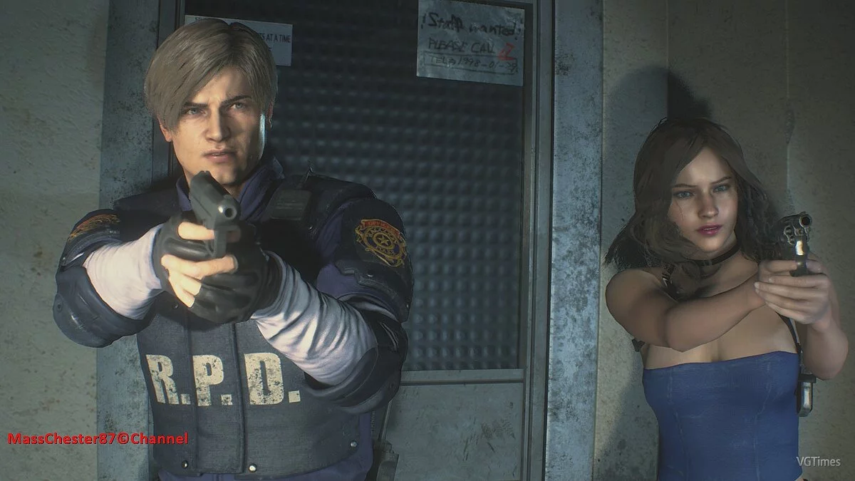 Resident Evil 2 — Клэр в классическом костюме Джилл