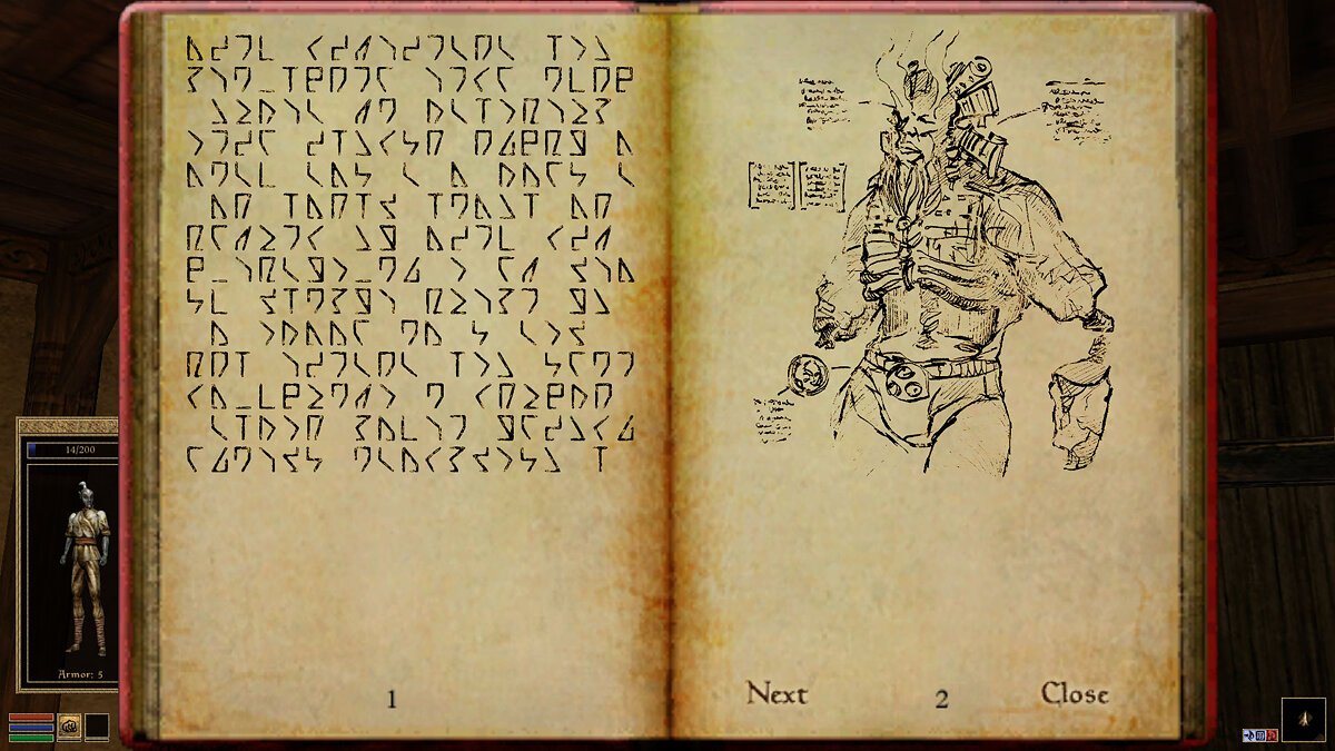 Elder Scrolls 3: Morrowind — Улучшенные рисунки книг