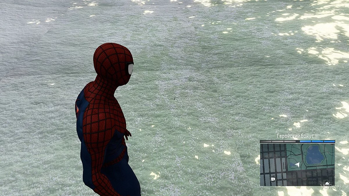 The Amazing Spider-Man 2 — Снег в Нью-Йорке