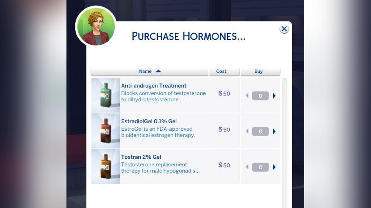 The Sims 4 — Заместительная гормональная терапия (29.09.2020)
