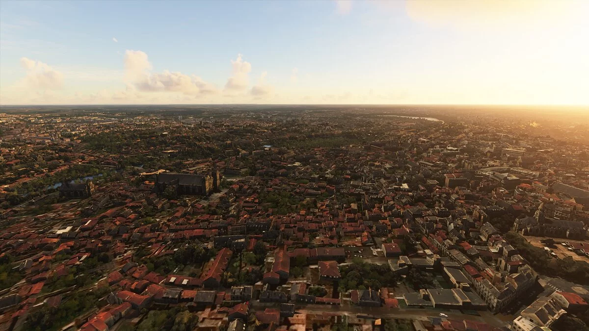 Microsoft Flight Simulator — Город Пуатье