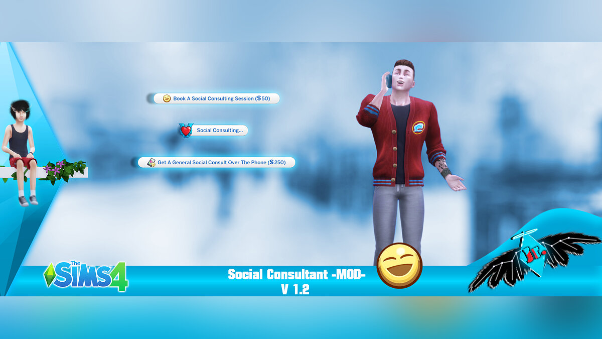 The Sims 4 — Социальный консультант 1.2 (09.10.2020)